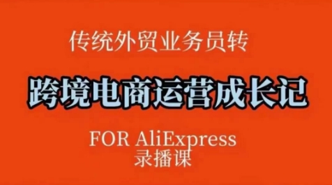 跨境电子商务速卖通运营课，运营方法论 后台管理实际操作，条理清晰