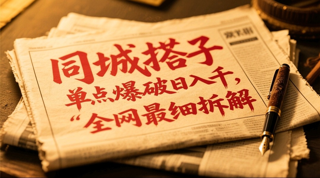 同城网搭子群19.9单点爆破日入千，搭子约局月入万，各大网站较细拆卸